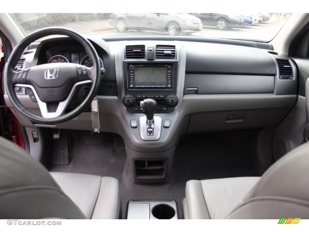 2008 CR-V EX-L 4WD - Tango Red Pearl / Gray photo #12