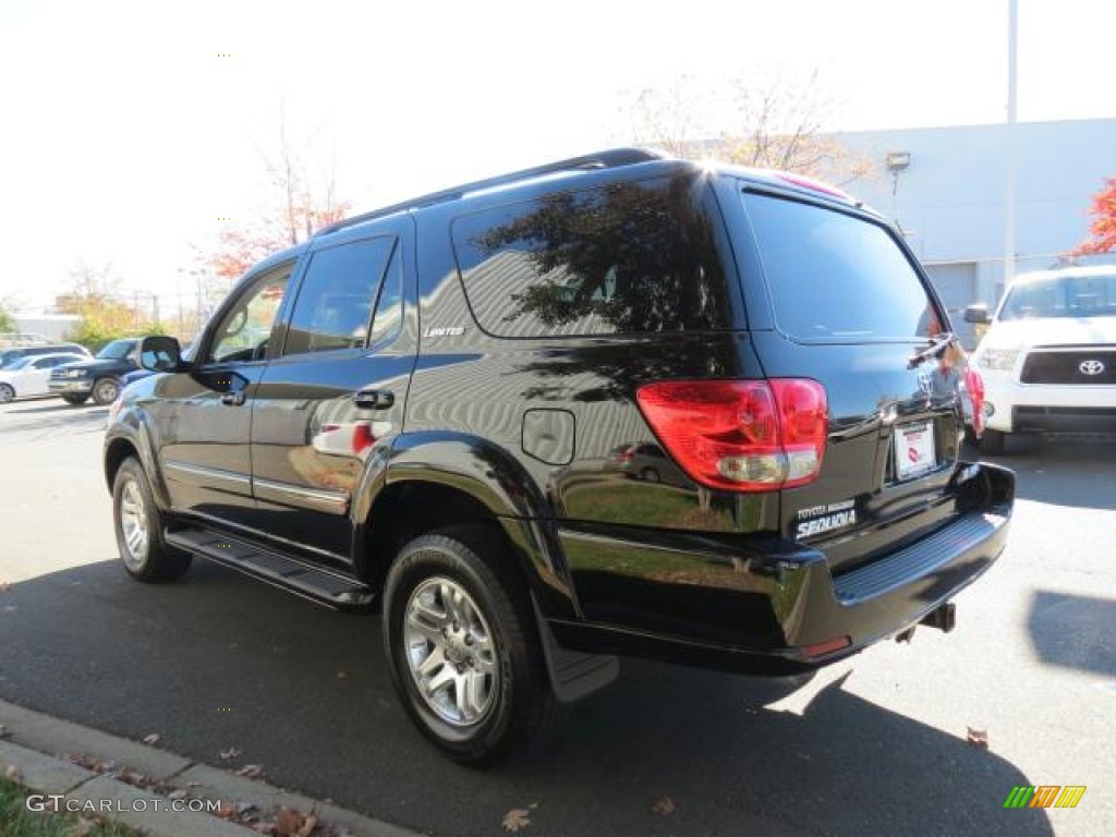 2006 Sequoia Limited 4WD - Black / Light Charcoal photo #33