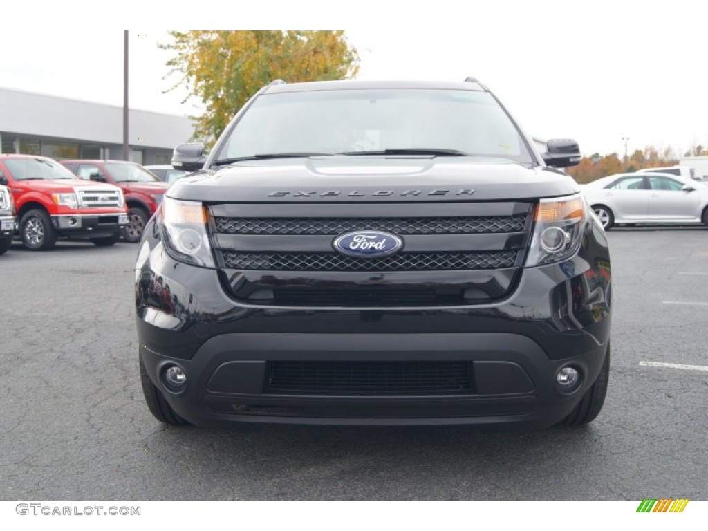 Tuxedo Black Metallic 2013 Ford Explorer Sport 4WD Exterior Photo #73479929
