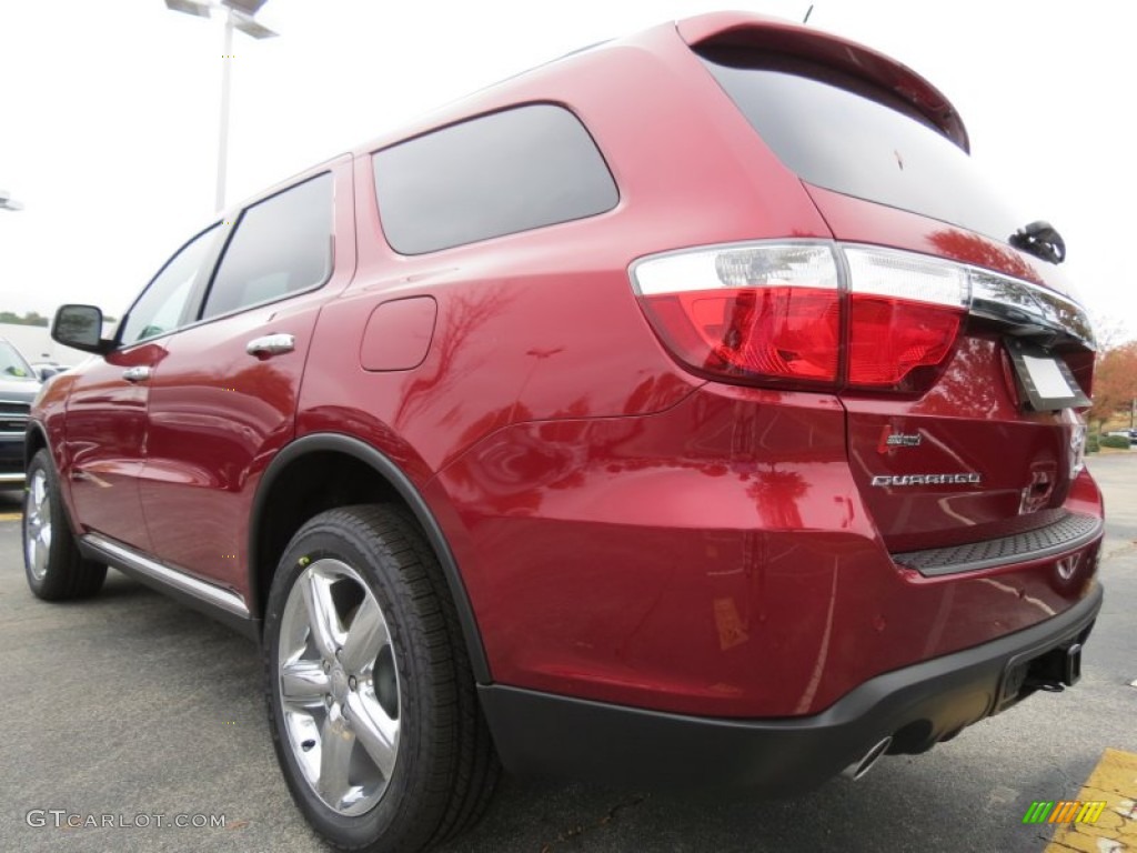 Deep Cherry Red Crystal Pearl 2013 Dodge Durango Citadel Exterior Photo #73481003
