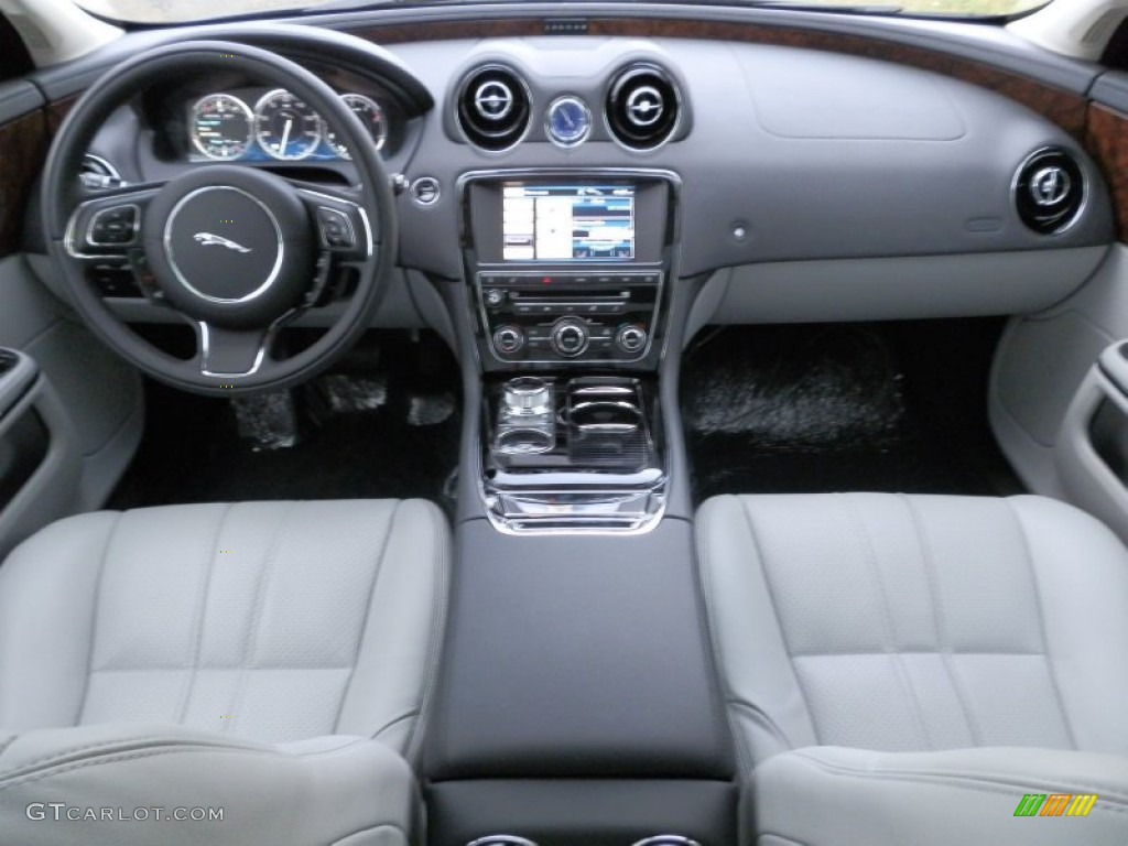 2013 Jaguar XJ XJ Dove/Jet Dashboard Photo #73481426