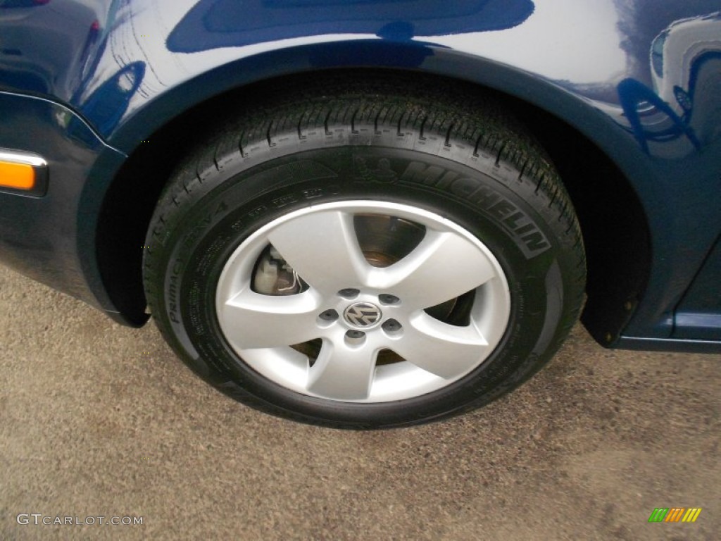 2004 Jetta GLS 1.8T Sedan - Galactic Blue Metallic / Grey photo #10