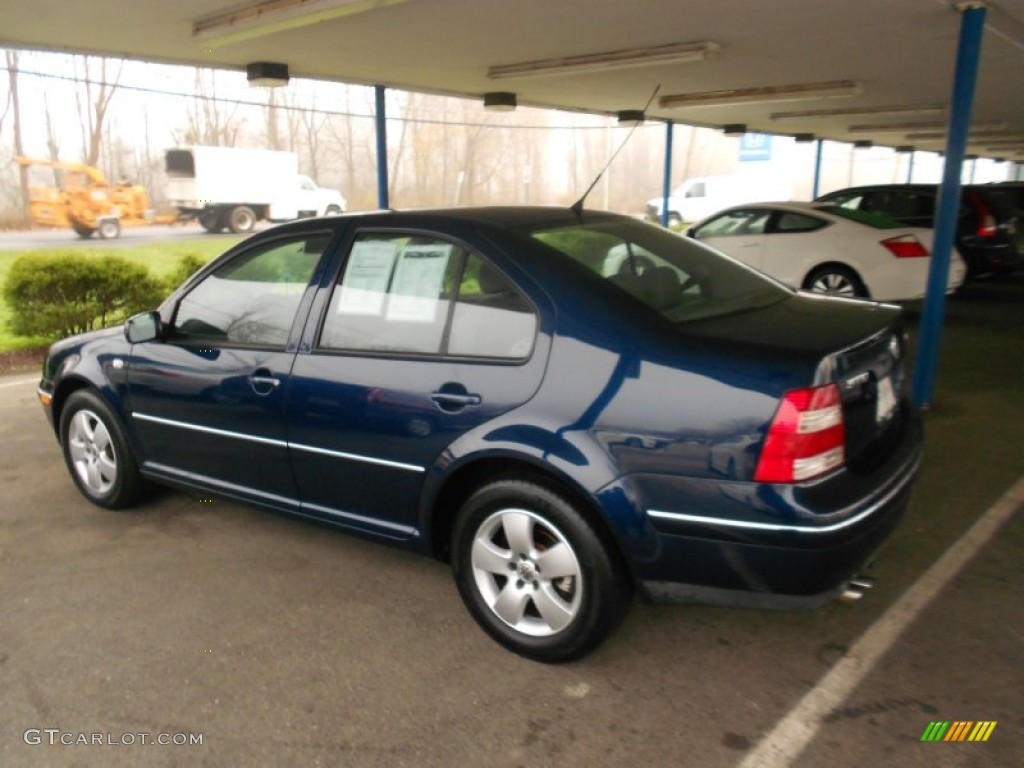 2004 Jetta GLS 1.8T Sedan - Galactic Blue Metallic / Grey photo #30