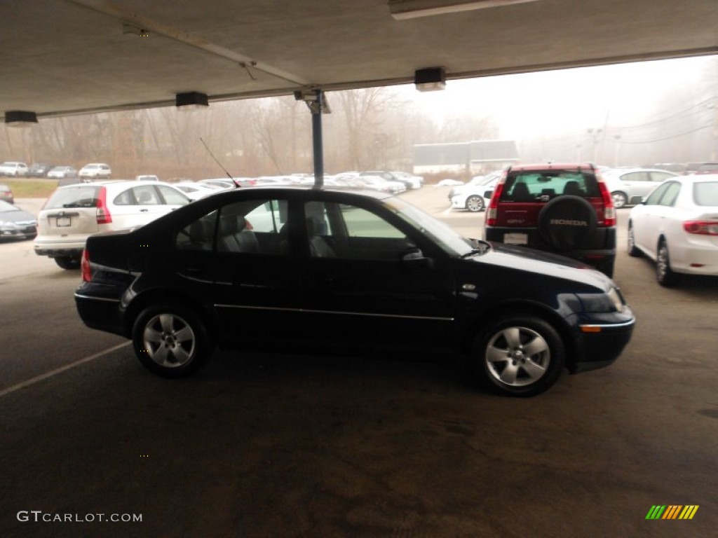 2004 Jetta GLS 1.8T Sedan - Galactic Blue Metallic / Grey photo #33