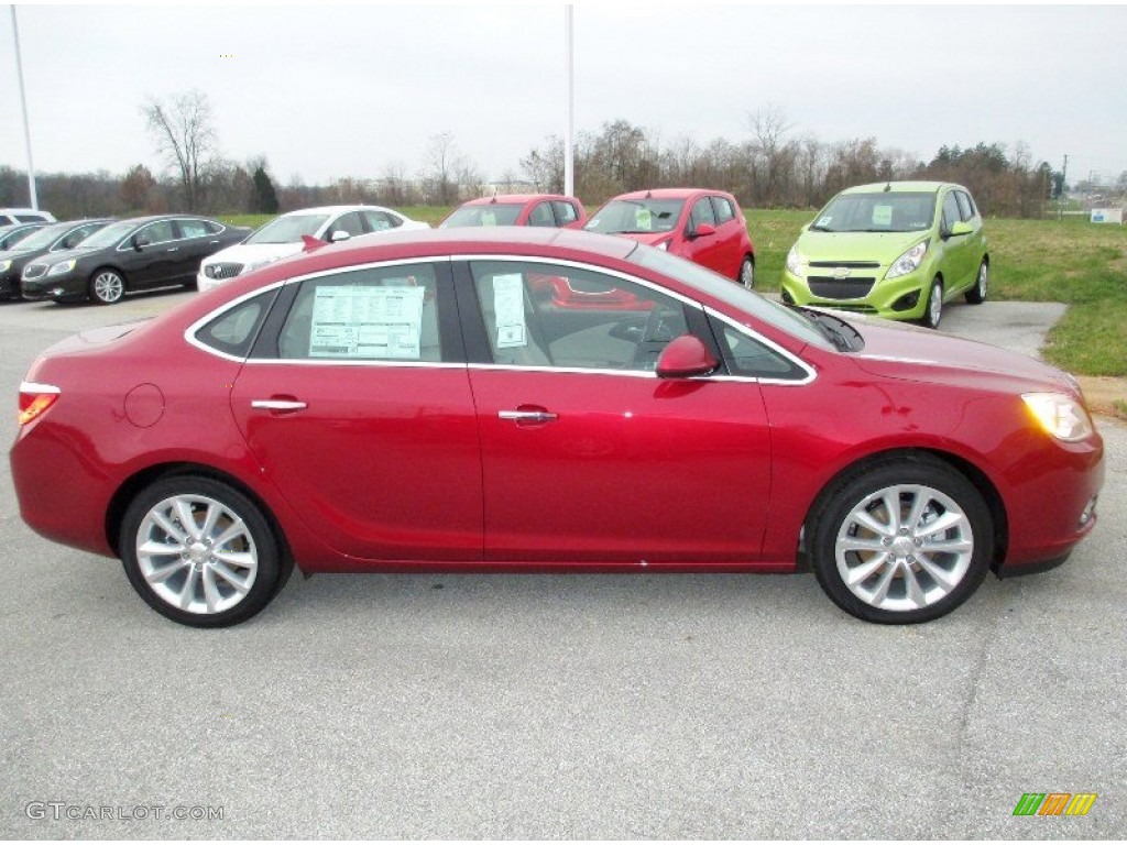 Crystal Red Tintcoat 2013 Buick Verano FWD Exterior Photo #73482566