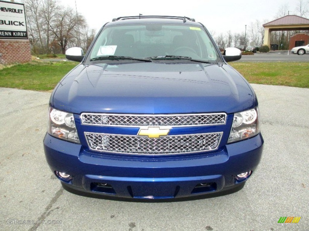 2013 Avalanche LS 4x4 Black Diamond Edition - Blue Topaz Metallic / Ebony photo #14