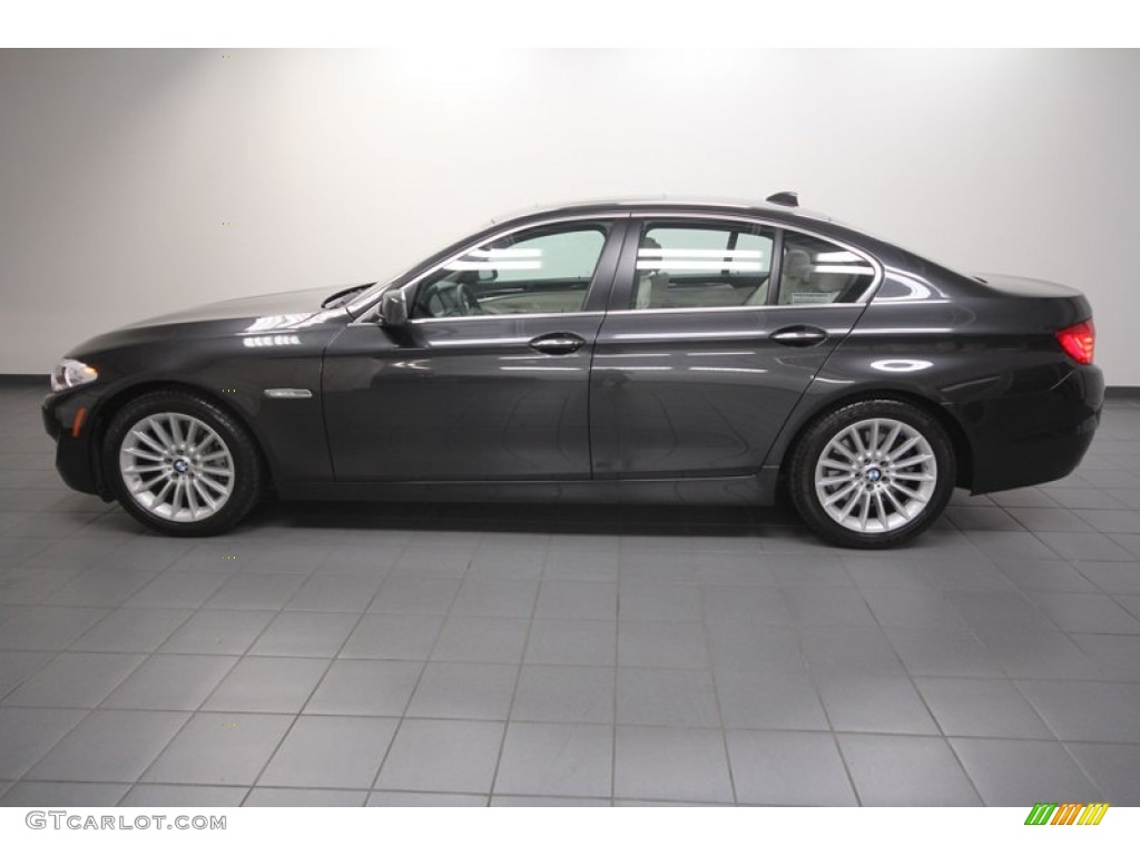 Dark Graphite Metallic II 2012 BMW 5 Series 535i Sedan Exterior Photo #73483172