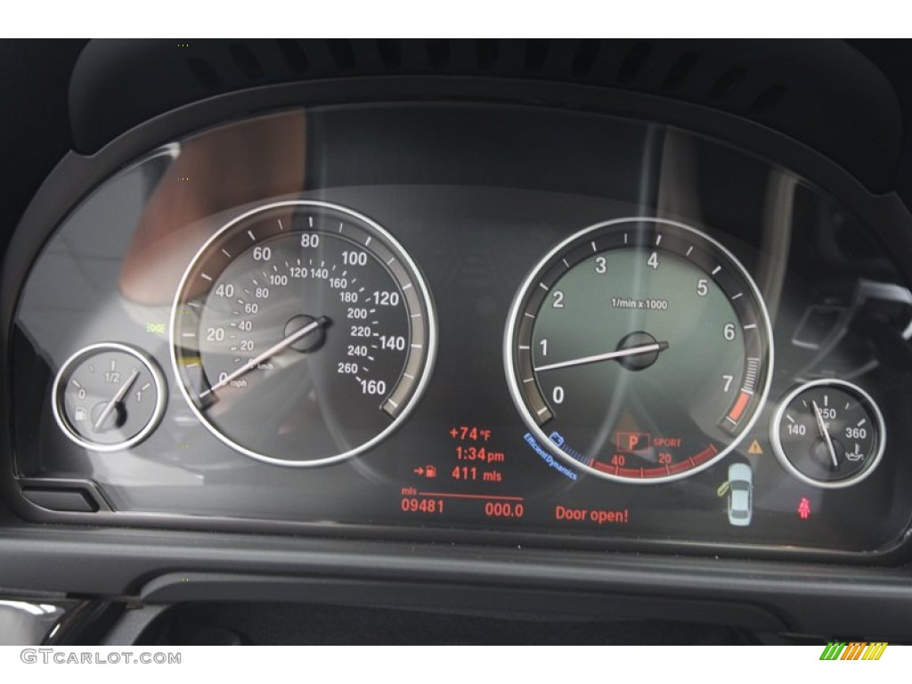 2012 BMW 5 Series 535i Sedan Gauges Photo #73483301