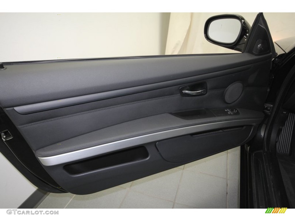 2010 3 Series 335i Coupe - Black Sapphire Metallic / Black photo #15