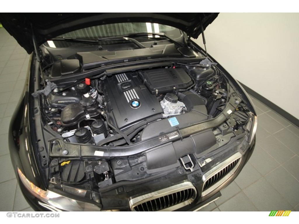 2010 3 Series 335i Coupe - Black Sapphire Metallic / Black photo #37