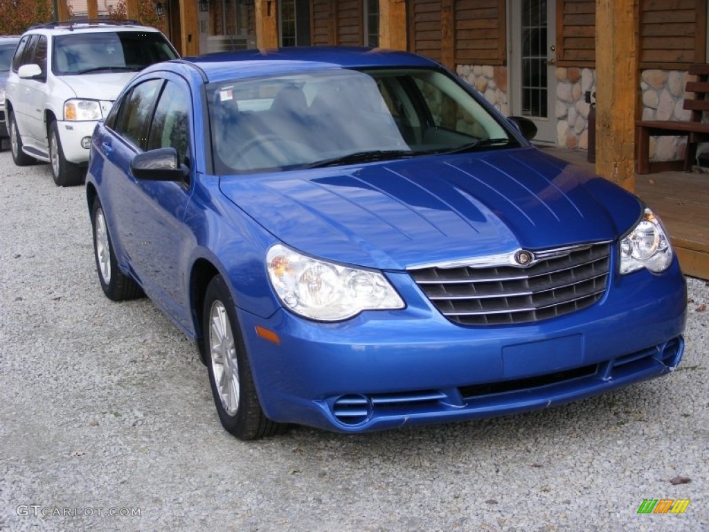 2008 Sebring Touring Sedan - Marathon Blue Pearl / Dark Slate Gray/Light Slate Gray photo #1