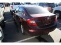 Crimson Pearl - Civic LX Sedan Photo No. 3