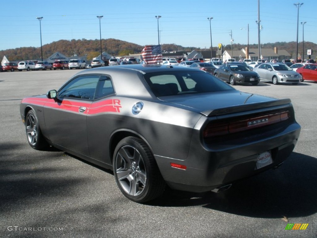 2012 Challenger R/T Classic - Tungsten Metallic / Dark Slate Gray photo #10