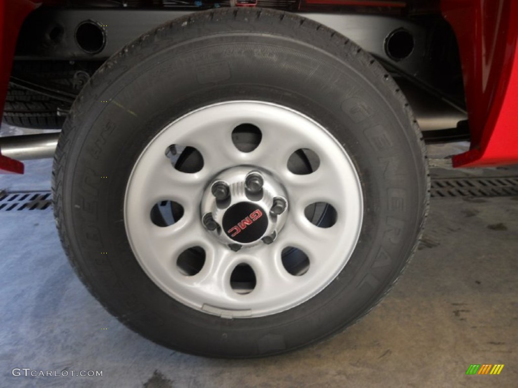 2013 Sierra 1500 Regular Cab - Fire Red / Dark Titanium photo #5