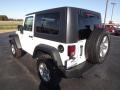 2009 Stone White Jeep Wrangler X 4x4  photo #7