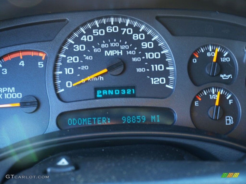2004 Silverado 2500HD LS Crew Cab 4x4 - Arrival Blue Metallic / Dark Charcoal photo #12