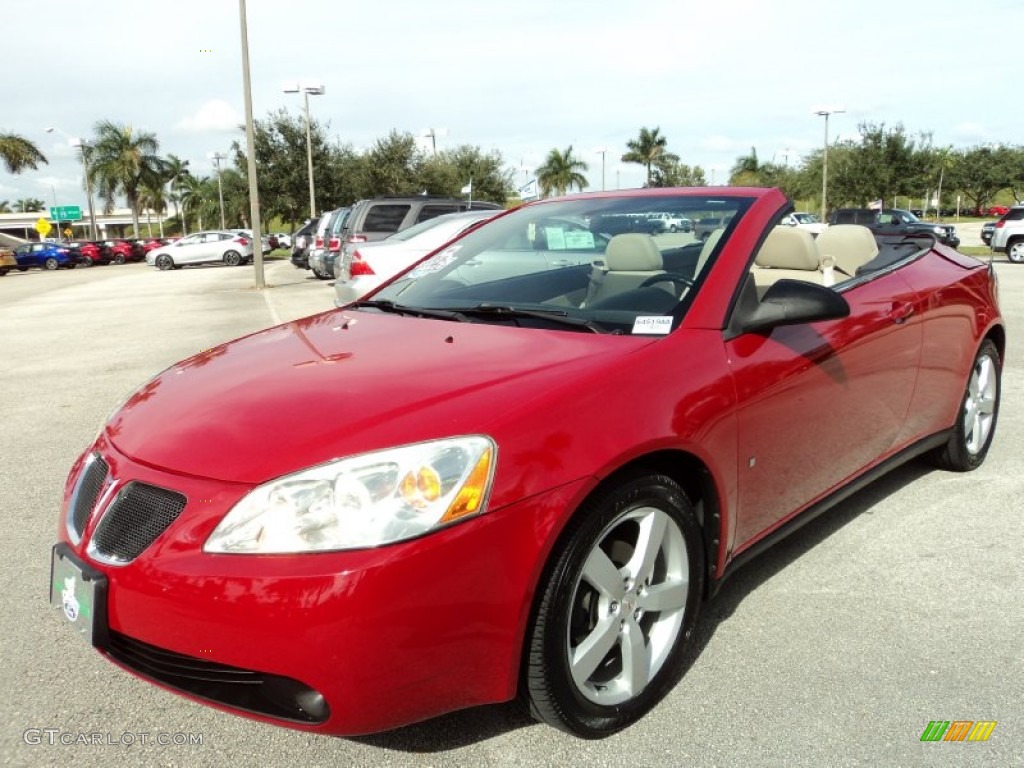 Performance Red Metallic 2007 Pontiac G6 GT Convertible Exterior Photo #73490085