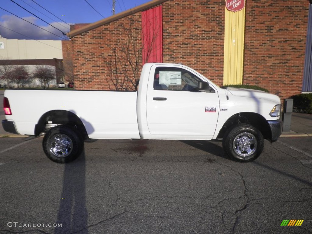 2012 Ram 2500 HD ST Regular Cab 4x4 - Bright White / Dark Slate/Medium Graystone photo #2