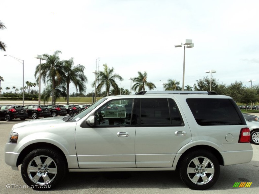 2010 Expedition Limited - Ingot Silver Metallic / Charcoal Black photo #13
