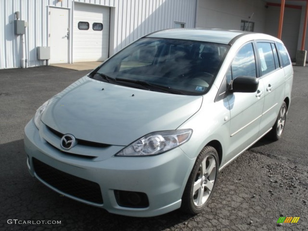 2007 MAZDA5 Sport - True Silver Metallic / Black photo #2