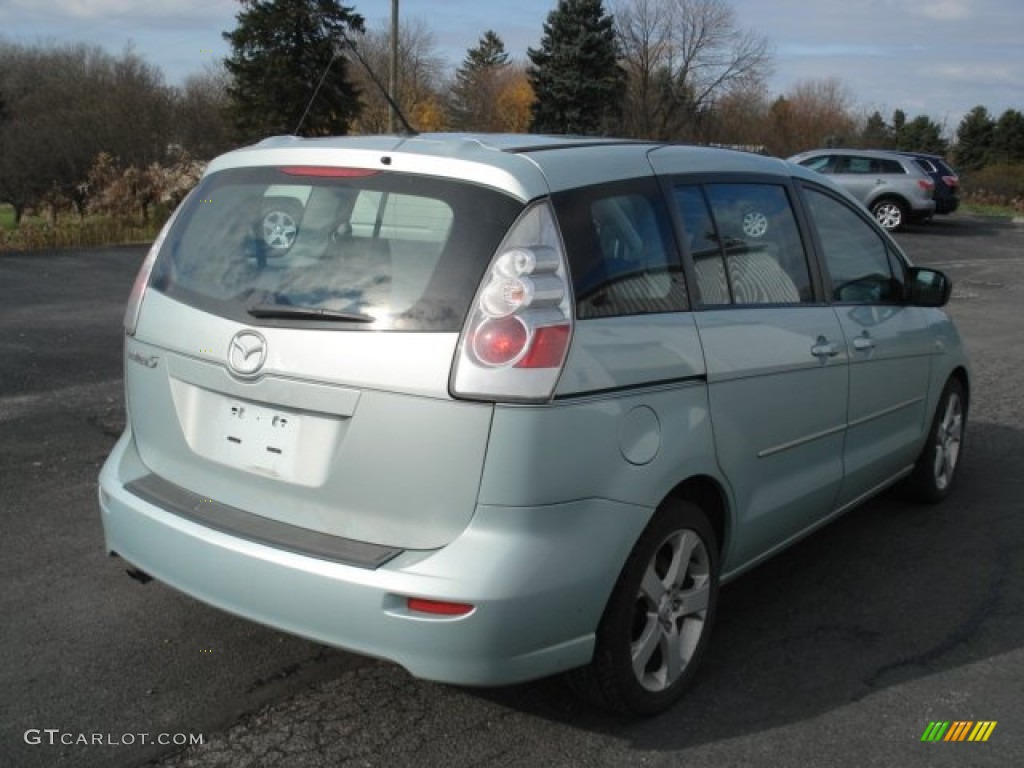 2007 MAZDA5 Sport - True Silver Metallic / Black photo #6