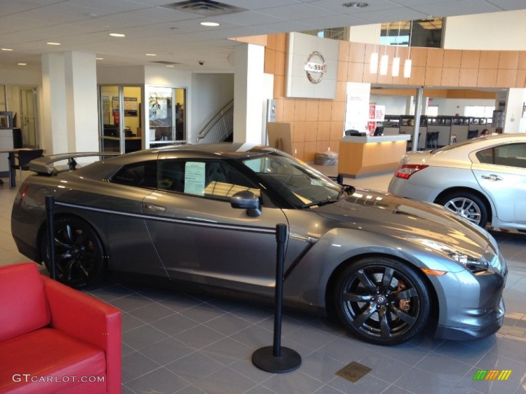 Gun Metallic 2011 Nissan GT-R Premium Exterior Photo #73493819