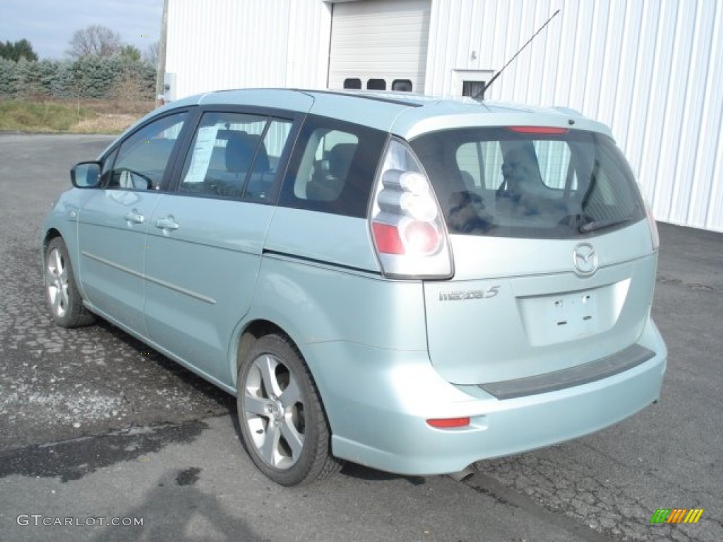 2007 MAZDA5 Sport - True Silver Metallic / Black photo #8