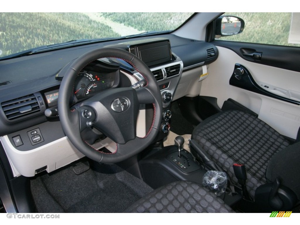 Dark Charcoal Interior 2013 Scion iQ Standard iQ Model Photo #73494068