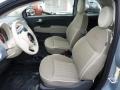 2013 Fiat 500 Avorio/Avorio (Ivory/Ivory) Interior Front Seat Photo