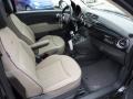 2013 Fiat 500 Avorio/Nero (Ivory/Black) Interior Interior Photo