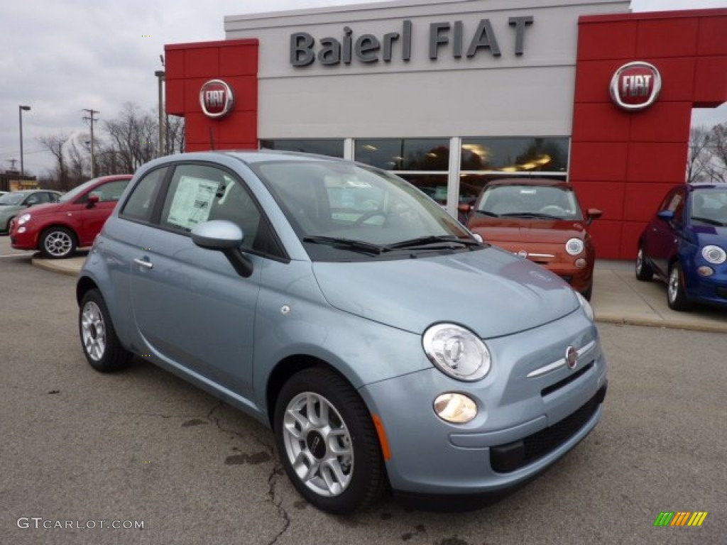 Luce Blu (Light Blue) Fiat 500