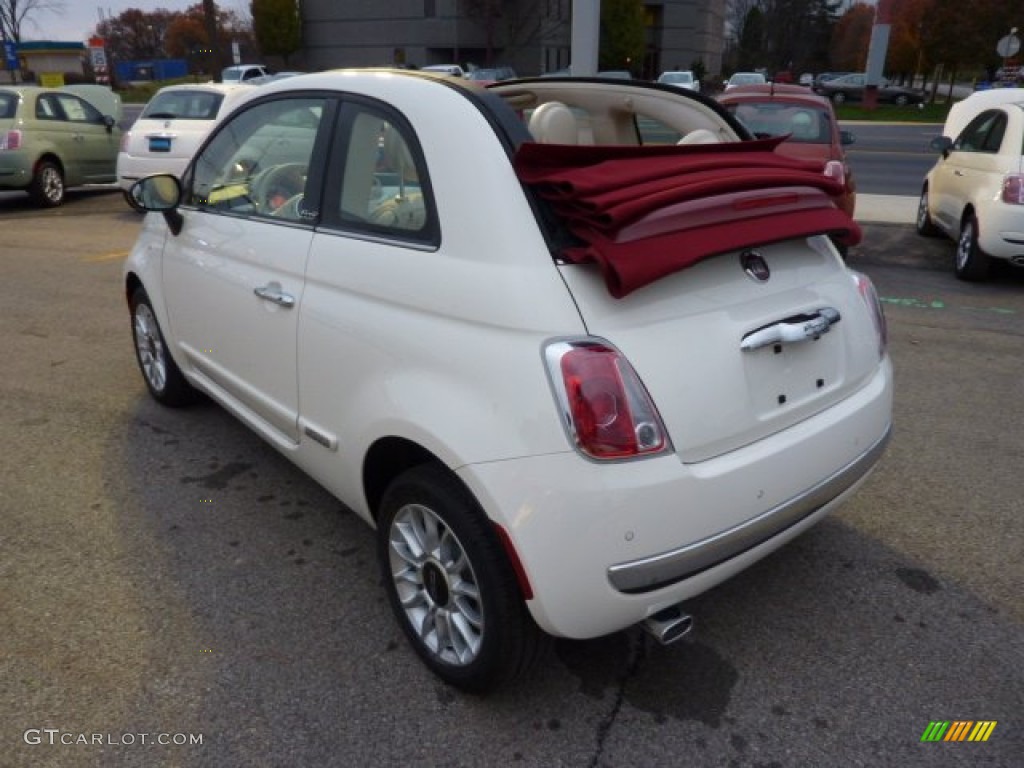 Bianco (White) 2013 Fiat 500 c cabrio Lounge Exterior Photo #73496240