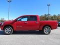 2010 Red Alert Nissan Titan XE Crew Cab  photo #4