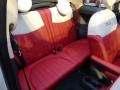 Rosso/Avorio (Red/Ivory) Rear Seat Photo for 2013 Fiat 500 #73496315