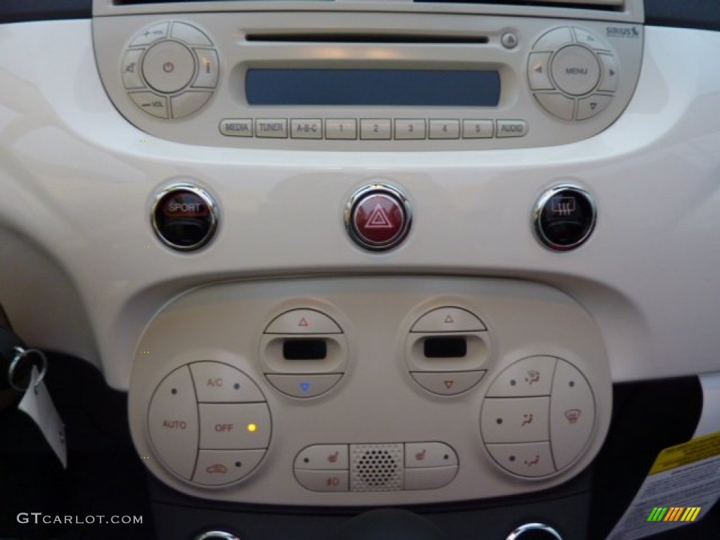2013 Fiat 500 c cabrio Lounge Controls Photo #73496377
