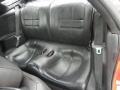 1996 Mitsubishi 3000GT Black Interior Rear Seat Photo