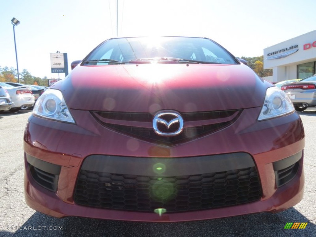 2008 MAZDA5 Sport - Copper Red / Sand photo #2