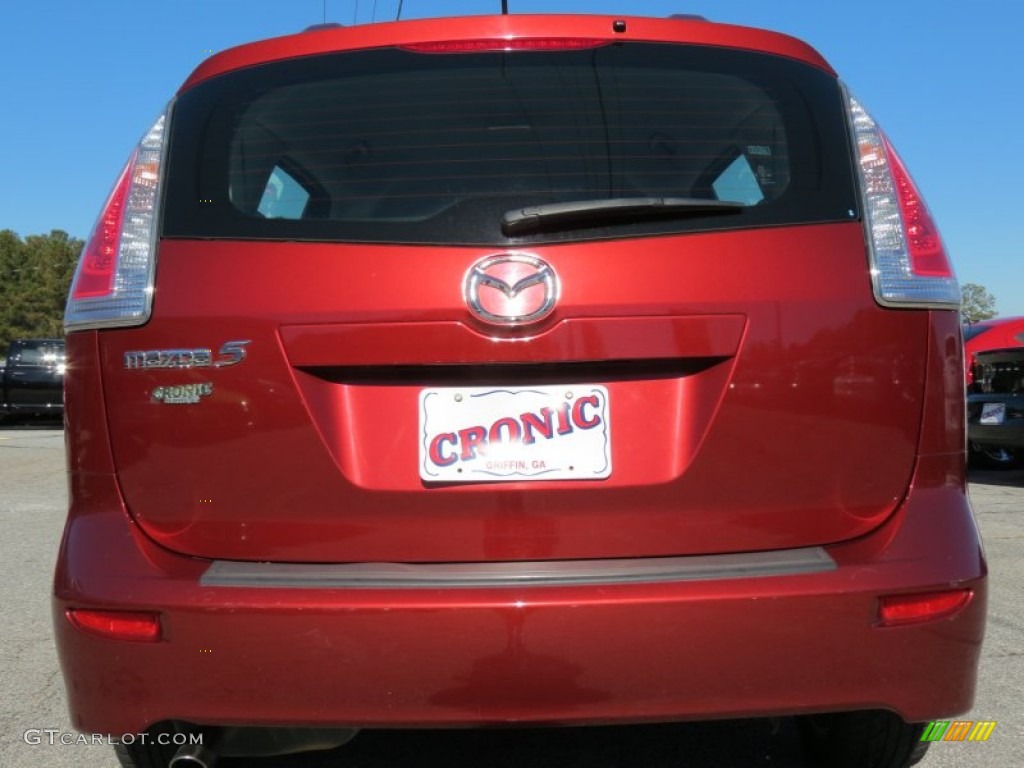 2008 MAZDA5 Sport - Copper Red / Sand photo #6