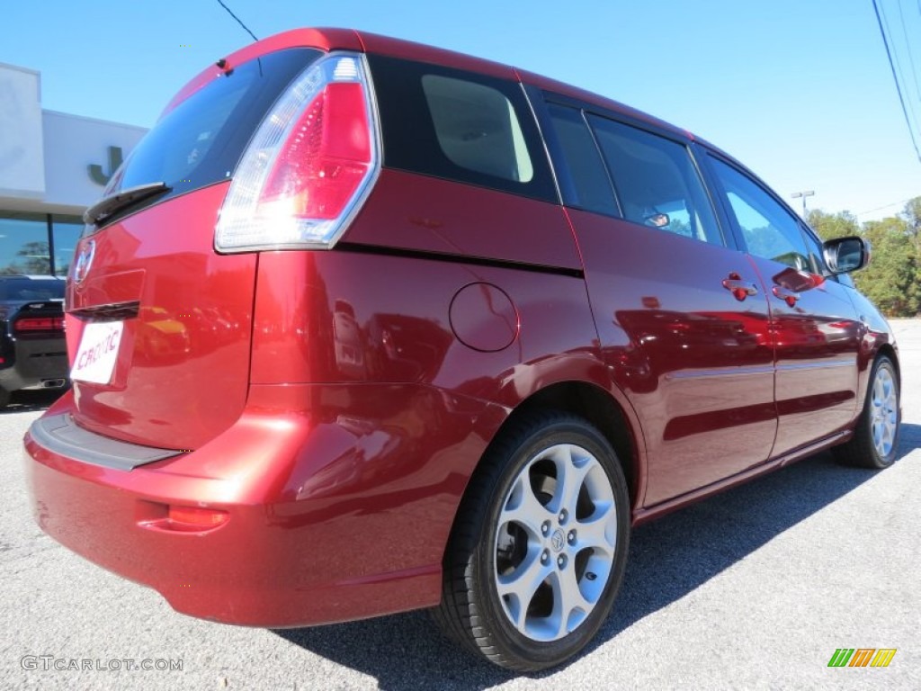 2008 MAZDA5 Sport - Copper Red / Sand photo #7