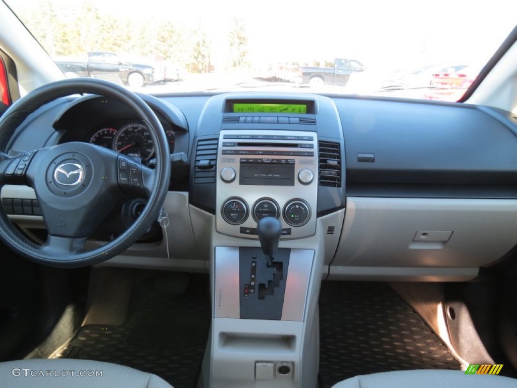 2008 MAZDA5 Sport - Copper Red / Sand photo #18