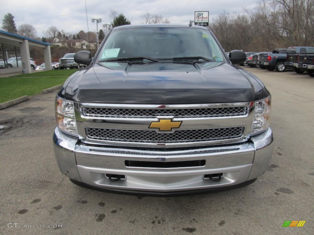 2013 Silverado 1500 LT Extended Cab 4x4 - Black / Ebony photo #11