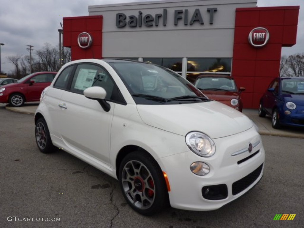 Hoorzitting Prominent Allemaal 2013 Bianco (White) Fiat 500 Sport #73485171 | GTCarLot.com - Car Color  Galleries