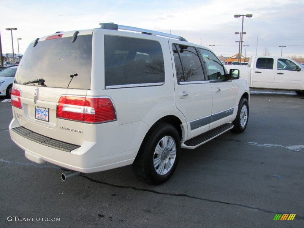 2007 Navigator Ultimate 4x4 - White Chocolate Tri-Coat / Camel photo #7