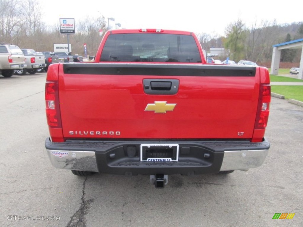 2013 Silverado 1500 LT Extended Cab 4x4 - Victory Red / Ebony photo #5