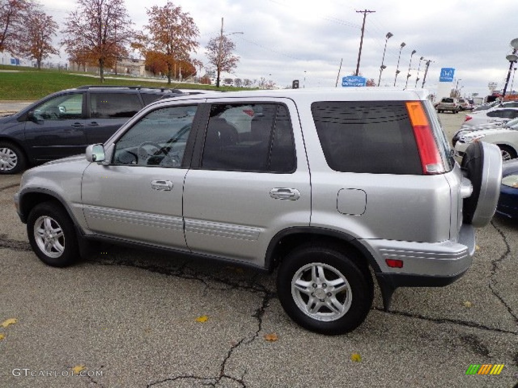 2001 CR-V Special Edition 4WD - Satin Silver Metallic / Dark Gray photo #2