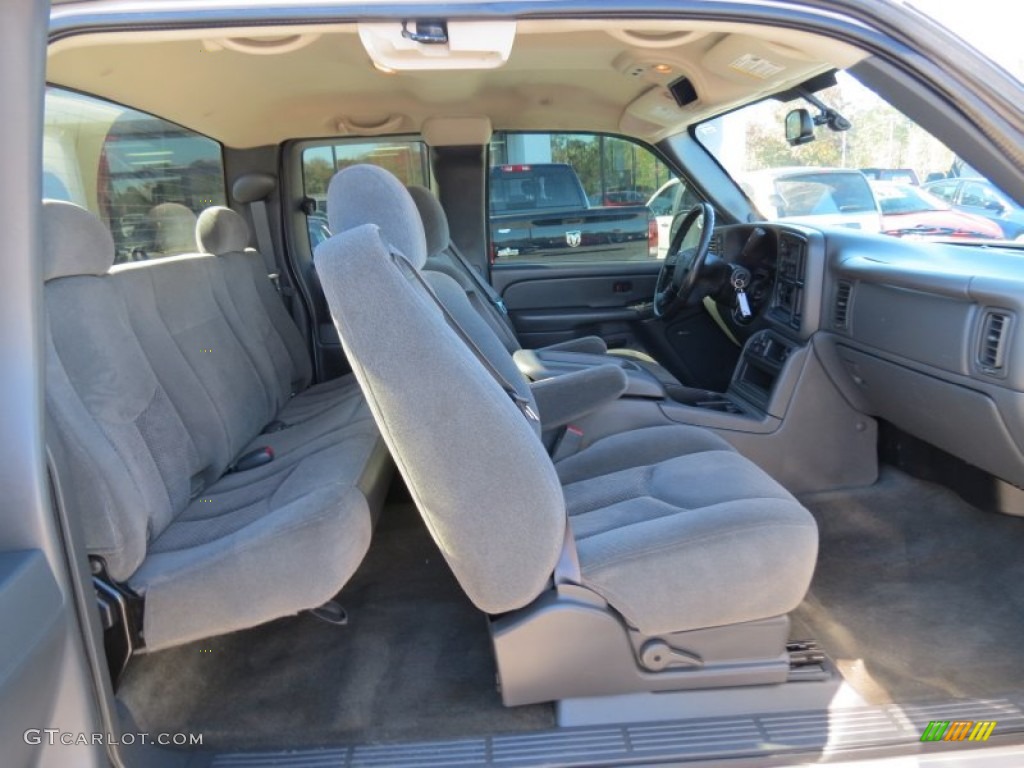 2005 Silverado 1500 Z71 Extended Cab 4x4 - Silver Birch Metallic / Dark Charcoal photo #18