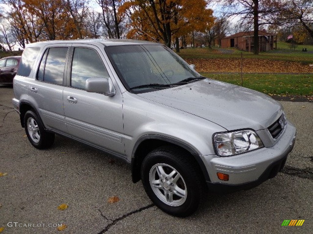 2001 CR-V Special Edition 4WD - Satin Silver Metallic / Dark Gray photo #8