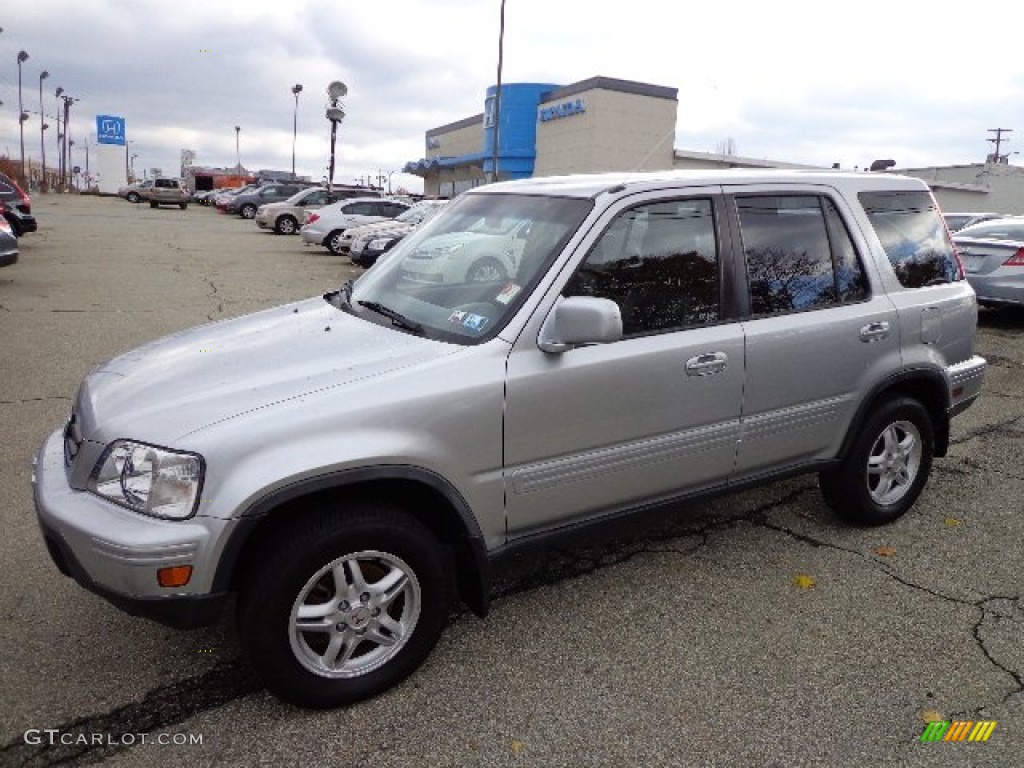 2001 CR-V Special Edition 4WD - Satin Silver Metallic / Dark Gray photo #10