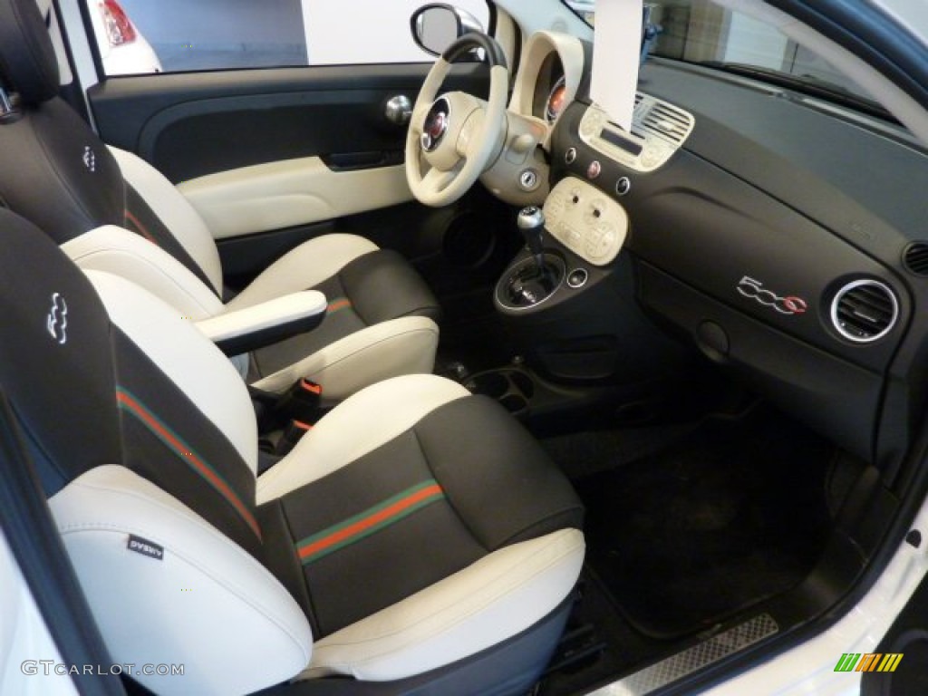 500 by Gucci Nero (Black) Interior 2012 Fiat 500 c cabrio Gucci Photo #73500776