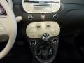 2012 Fiat 500 c cabrio Gucci Controls